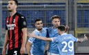 La Lazio fue muy superior y vapuleó al equipo lombardo. Foto: AFP