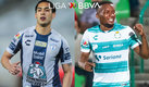 Pachuca y Santos cierran la Fecha 16 del Guardianes 2021 en el Hidalgo. (Mexsport)