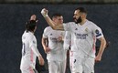 Benzema celebra su tanto ante los Blues. FOTO: AFP.