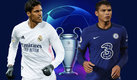 Raphaël Varane y Thiago Silva van de titulares en el Madrid-Chelsea. (Footy Renders)