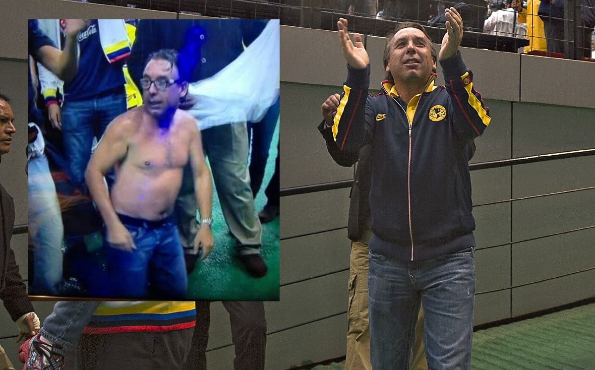 Emilio Azcárraga, eufórico, celebró aquel Título de su América en 2013 (FOTO: Mexsport)