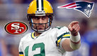 Aaron Rodgers suena para llegar a San Francisco y Nueva Inglaterra. (AP)