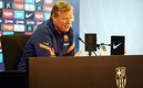 Ronald Koeman atendió a la prensa en vísperas del duelo ante Granada. FOTO: Europa Press.