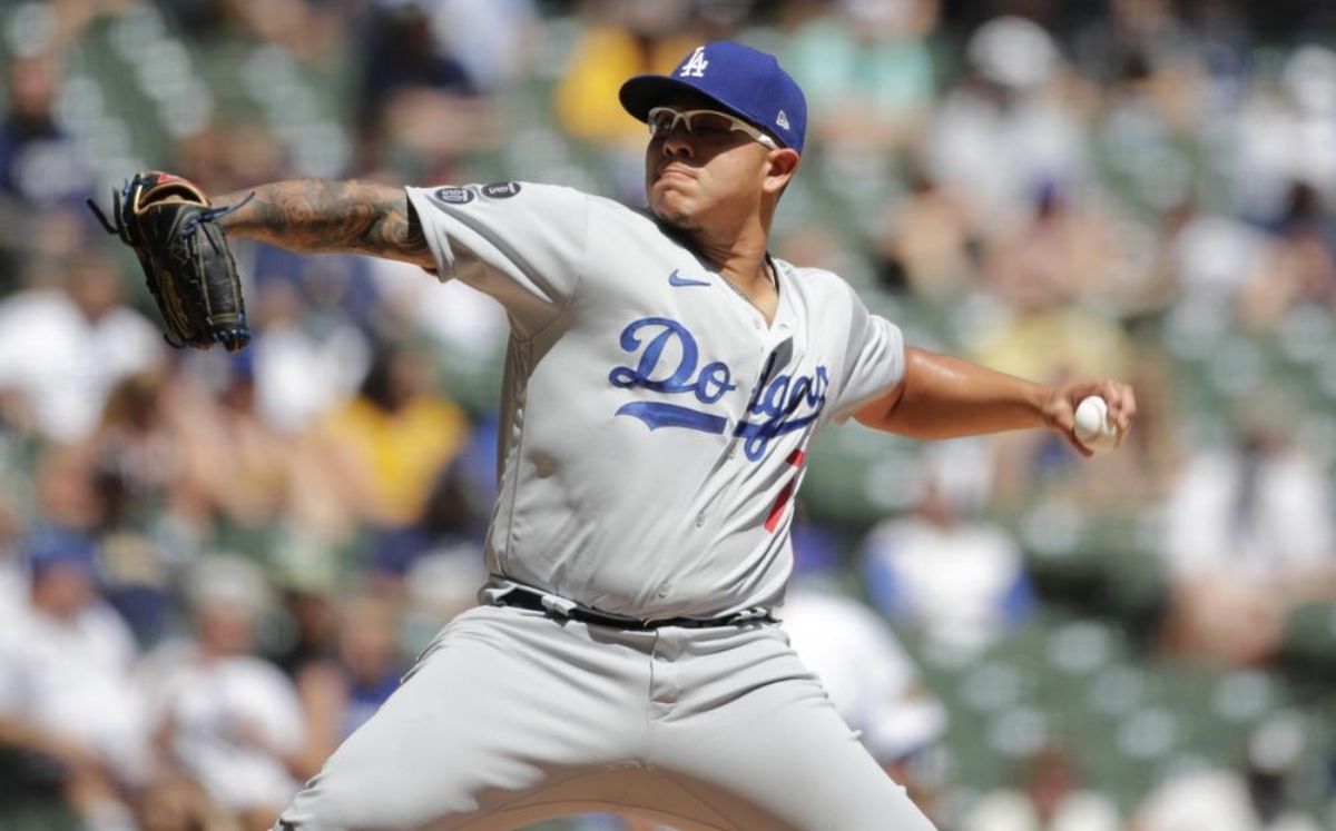 Julio Urías tiene la racha activa de más juegos invictos en MLB (AP)