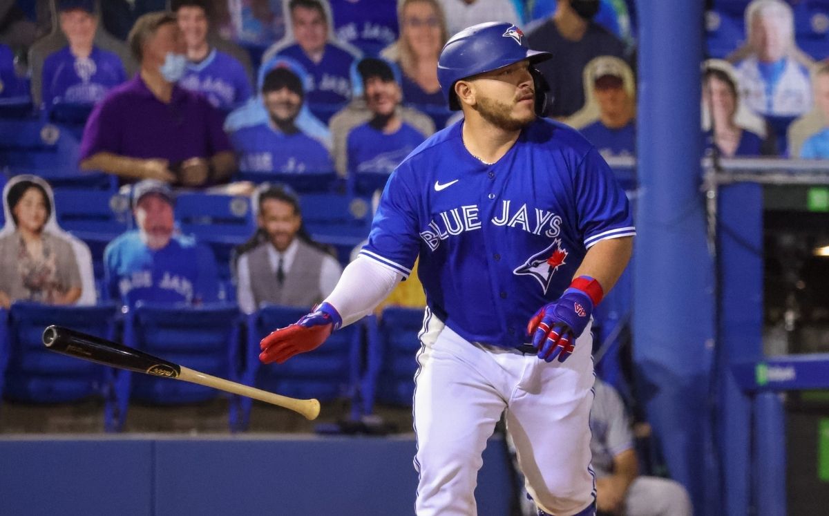 El mexicano está comenzando a ganarse la titularidad en la receptoría de Toronto (@BlueJays)