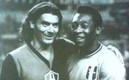 Albrecht y Pelé. Foto: Twitter