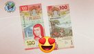 El nuevo billete de 100 pesos fue galardonado por la IBNS. (Banxico)
