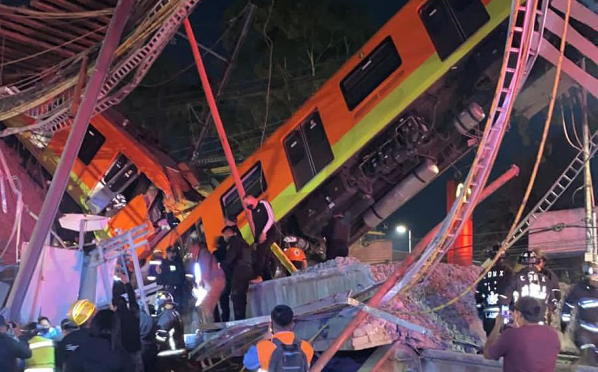 Accidente estación Olivos del 3 de mayo de 2021. Reportan 17 muertos.