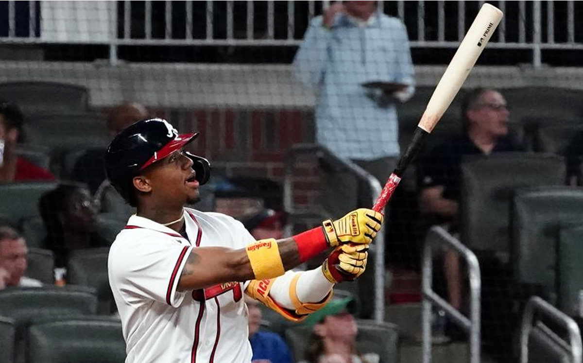 Así llegó Ronald Acuña a 10 jonrones en la temporada [VIDEO]