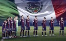 Así fue la imagen con la que el Barça se solidarizó con el pueblo mexicano. FOTO: @fcbarcelona