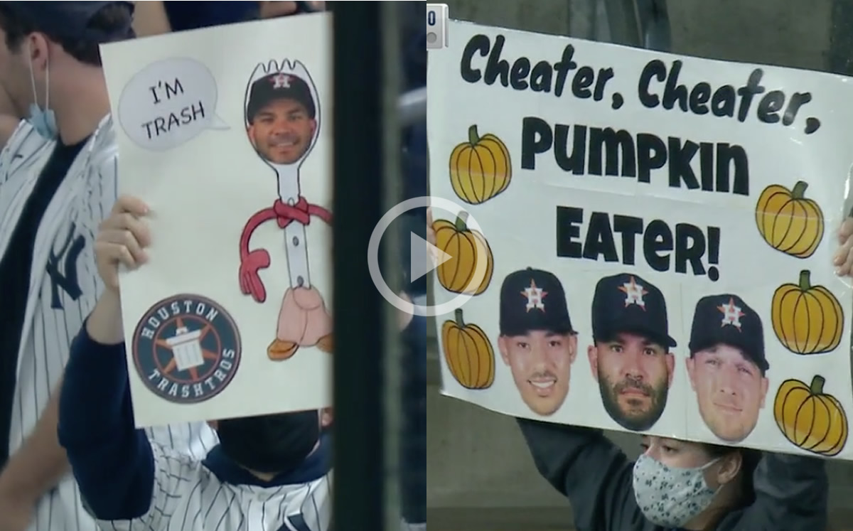 Insultan a José Altuve en el Yankee Stadium [VIDEOS]