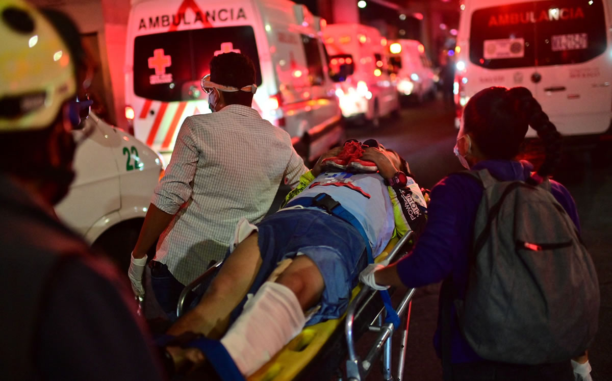Los heridos fueron trasladados a diversos hospitales (AFP)