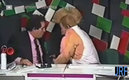 Raúl Orvañanos sufrió la furia de El Hooligan. (captura)