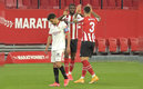 Iñaki Williams liquidó el partido con un golazo (AFP)