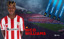 Nico Williams debutó a finales de abril con el Athletic Club. (FOTO: LaLiga Santander)