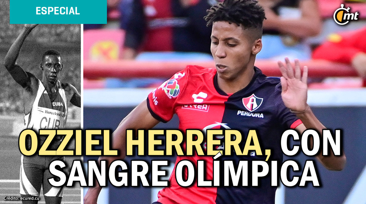 Ozziel Herrera, el atlista que es hijo de medallista Olímpico cubano