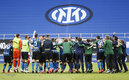 El Neroazzurro celebró en casa (Reuters)
