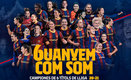 Barcelona ganó su sexto título de la Liga Iberdrola (FOTO: Barcelona)