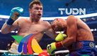 Azteca Deportes superó en 20% el rating de TUDN en la Canelo-Saunders. (Mexsport)