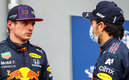 Sergio Pérez le cortó una gran racha a Verstappen. (Foto: AFP)