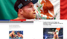 Canelo Álvarez tiene marca de 56 victorias, dos empates y una derrota. (Mexsport)