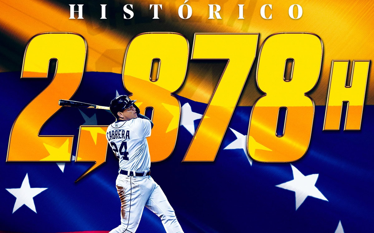¡EL REY DE HITS! Miguel Cabrera, el venezolano con más hits en MLB