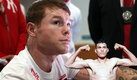 David Benavidez reta al Canelo Álvarez antes de "huya dejando vacante el título". (Mexsport)