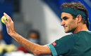 Federer en acción. (AFP)