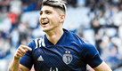 Alan Pulido celebra su doblete con Kansas City. (TW @SportingKC)