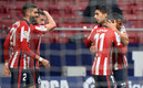 Luis Suárez hizo doblete ante el Elche. (FOTO: AFP)