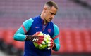 Marc ter Stegen no juega la Euro. Foto: AFP