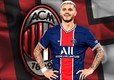 Mauro Icardi podría volver a Milan pero ahora con el máximo rival del Inter
