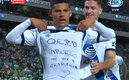 Araújo vio frustrado su festejo (Captura)