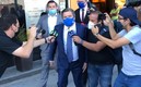 Así fue la llegada del Piojo al aeropuerto de Monterrey. FOTO: Mediotiempo.