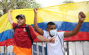 Los colombianos viven días complicados por las protestas sociales y la represión policíaca (AFP)