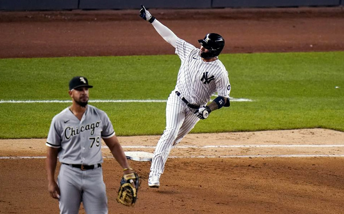 ¡1, 2, 3! Espectacular triple play de los Yankees [VIDEO]
