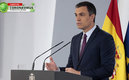 Pedro Sánchez, primer ministro de España, en conferencia de prensa (AFP)