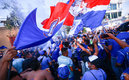 Aficionados de Cruz Azul y Pachuca, cerca de pelear. (Foto: Imago7)