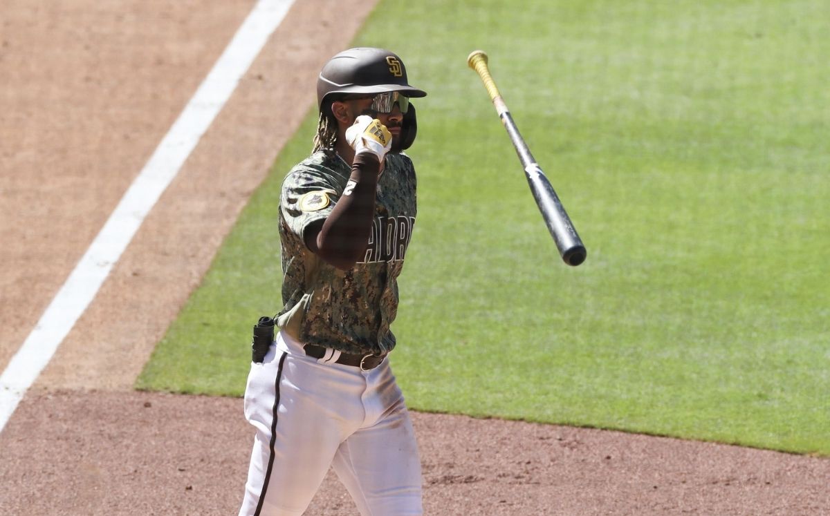 Fernando Tatis Jr. terminó la jornada con 13 jonrones en la temporada. (AP)
