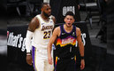 LeBron fue contenido por la defensa de los Suns (Reuters)