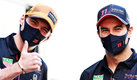 Max Verstappen y Checo Pérez, los pilotos F1 de Red Bull. (TW @RedBullRacing)