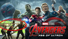 El elenco de Avengers detrás de cámaras en la película 'Age of Ultron'. (Marvel)