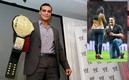 El gladiador mexicano agradeció el apoyo de su padre, el legendario Dos Caras. FOTOS: Imago7.