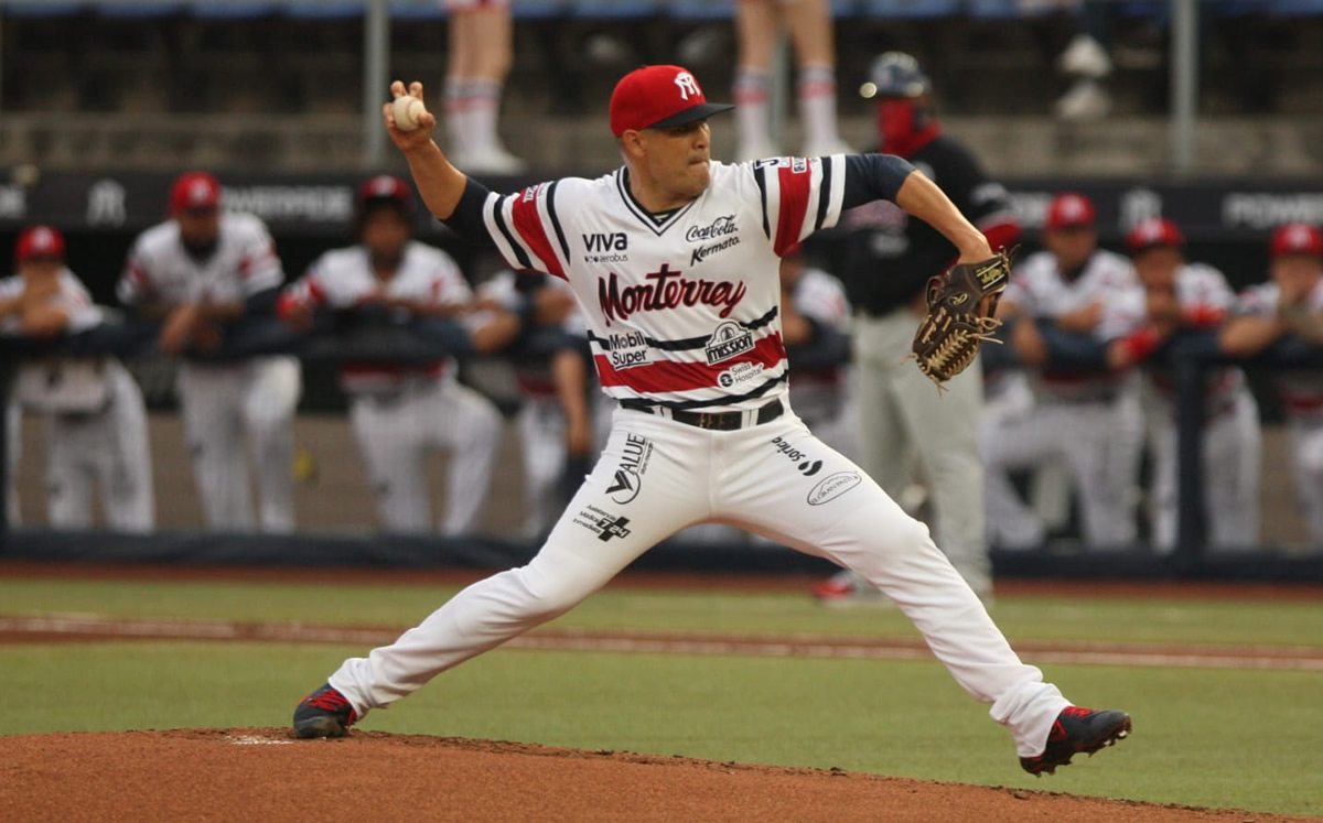 Eddie Gamboa fue el pitcher abridor de los Sultanes. Foto: Roberto Alanís