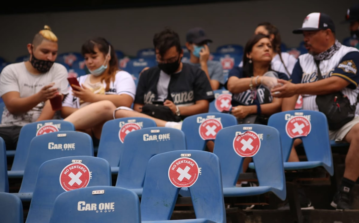 Los lugares que no se pueden usar están claramente marcados. Foto: Roberto Alanís
