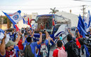Cruz Azul sintió el cariño de la aficion lagunera. (Foto: @CruzAzul)