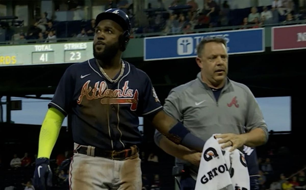 El dominicano Marcell Ozuna dejará al equipo para ver a un especialista. (MLB.com)