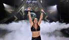Raquel González ganó el título NXT en el evento Stand & Deliver. (Foto cortesía de WWE)