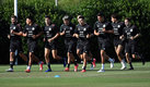 El Tricolor durante el entrenamiento del día en Estados Unidos. (TW @MiSeleccionMX)