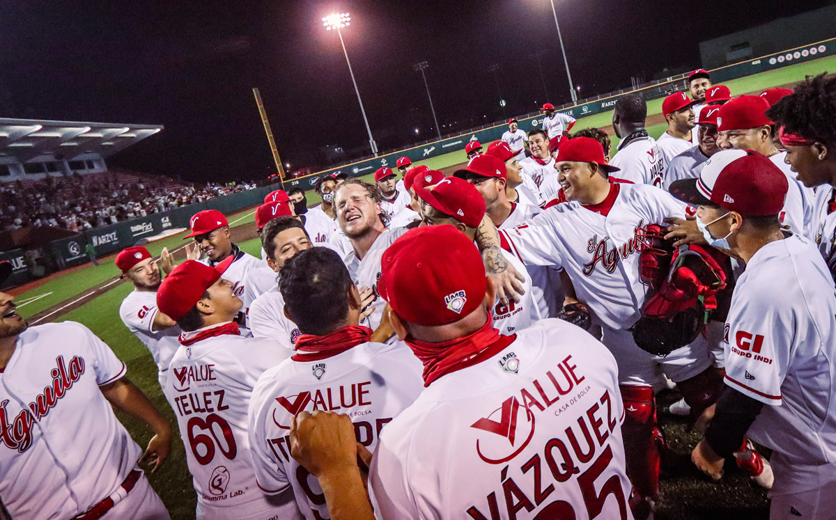 ¡HISTÓRICO! Dylan Unsworth lanza sin hit ni carrera con el Águila